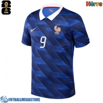 Fotballdrakt Herre Frankrike Marcus Thuram #9 Hjemmedrakt VM 2026 Kortermet